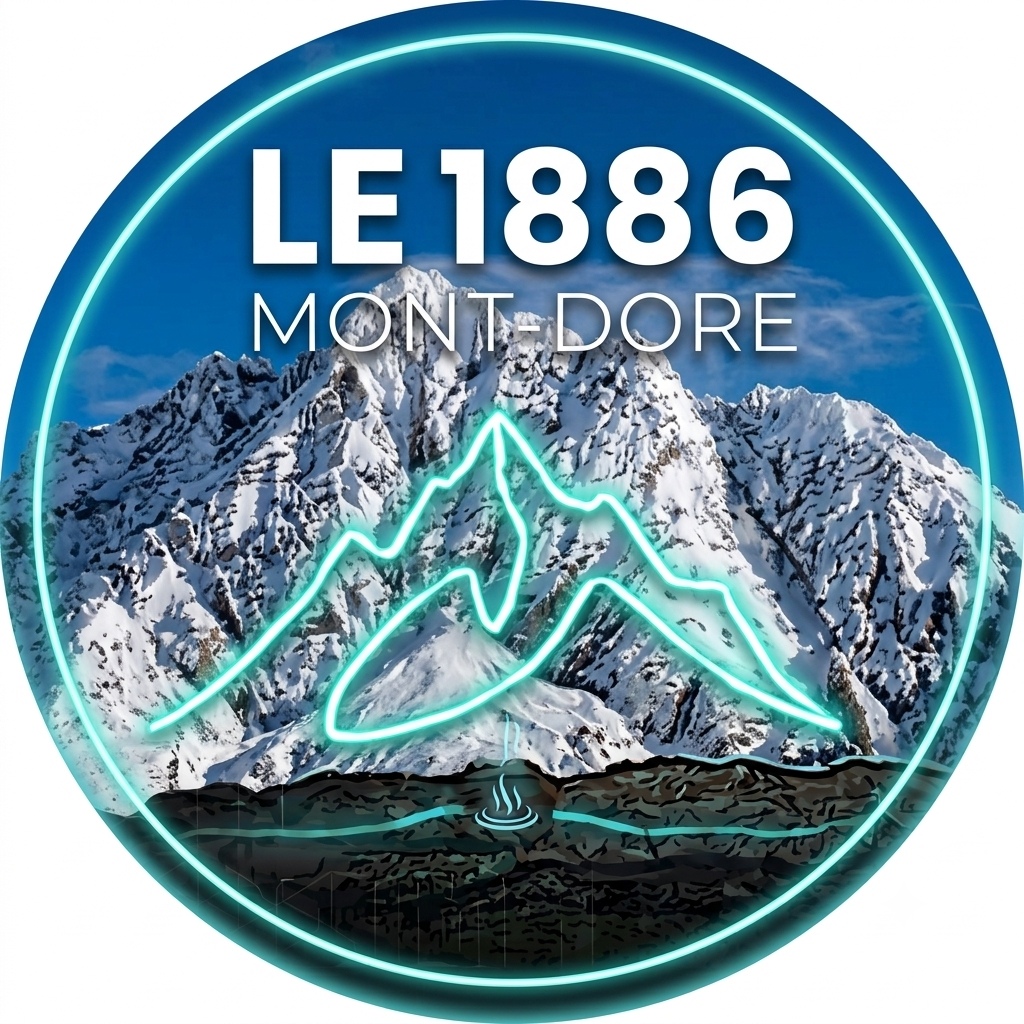 Logo Le 1886 Mont-Dore, appartement de location au Mont-Dore